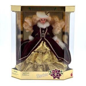 Happy Holidays Barbie 1996 Special Edition Mattel New In Box 15646